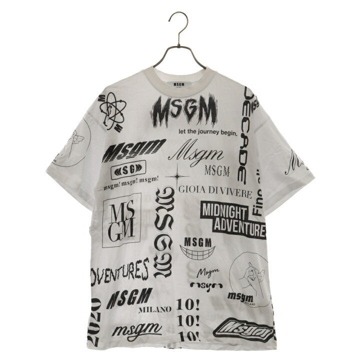 楽天市場】MSGM(エムエスジーエム) サイズ:S 20SS 総柄 ロゴプリント 