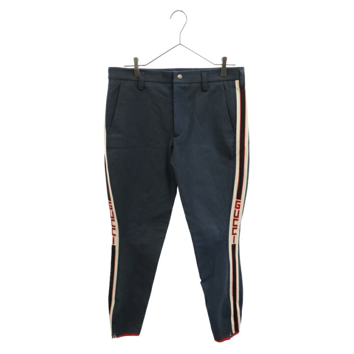 楽天市場】GUCCI(グッチ) サイズ:48 18SS サイドラインギャバジン  