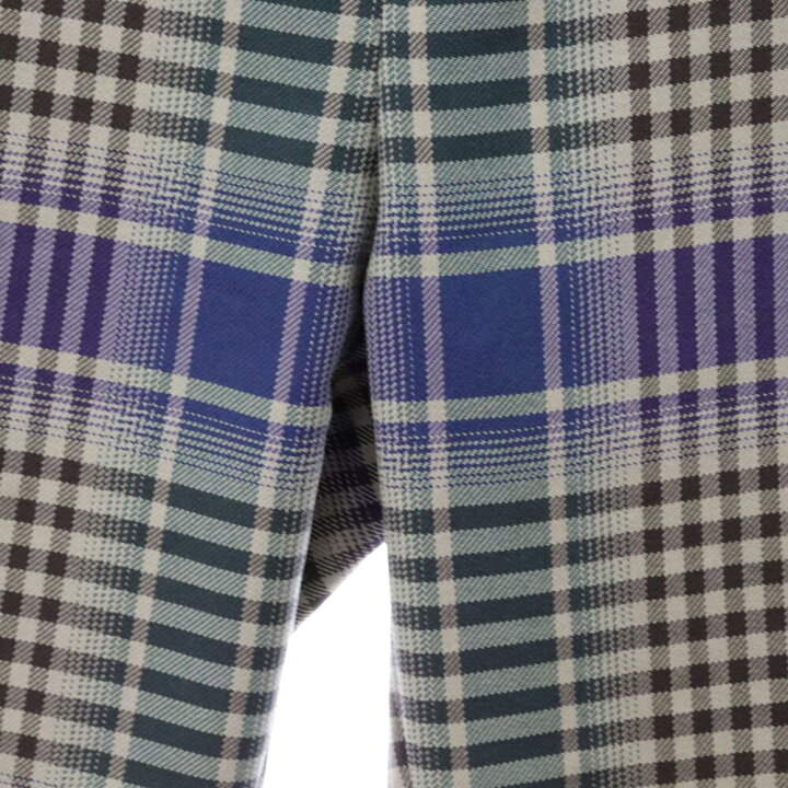 楽天市場】Jieda(ジエダ) サイズ:2 CHECK FLARE SLACKS PANTS チェック