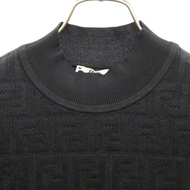 楽天市場】FENDI(フェンディ) サイズ:40 ズッカ柄 モックネック 長袖 