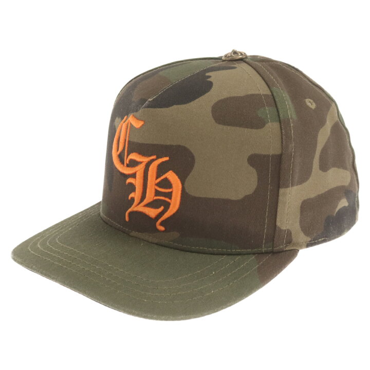 CHROME HEARTS クロムハーツ CH BASEBALL TRUCKER CAP CHロゴ刺繍 