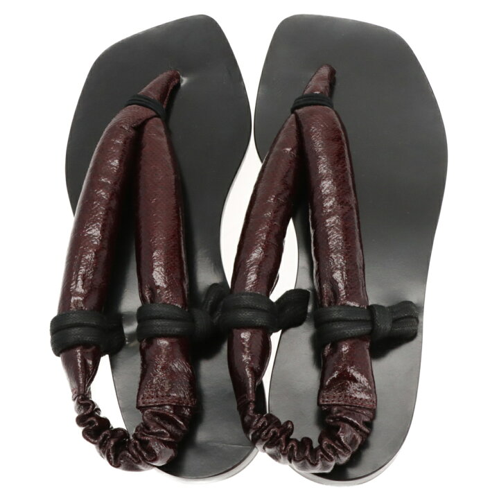 楽天市場】LEMAIRE(ルメール) サイズ:37 Cloth Sandals レザーフラット 