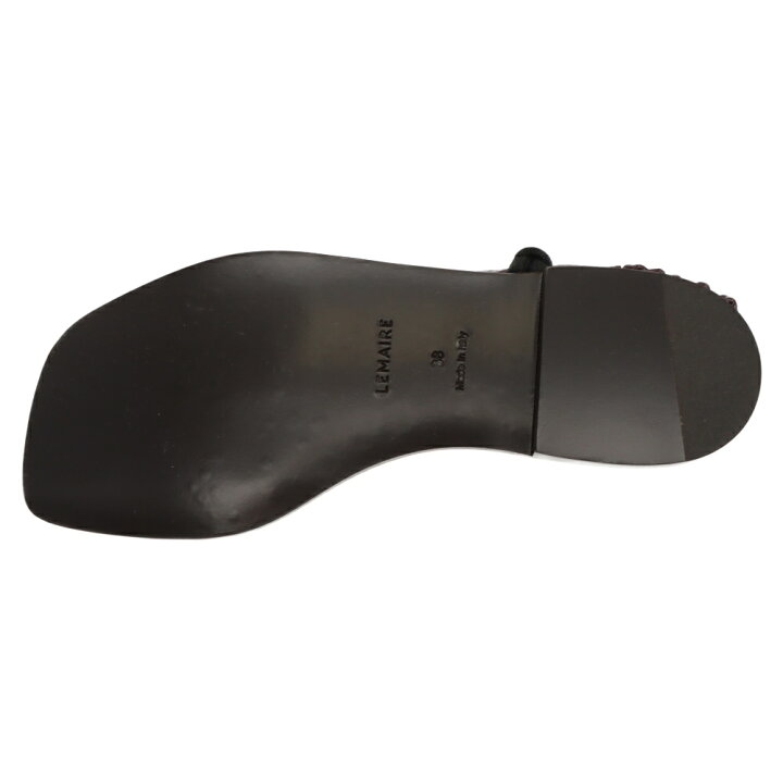 楽天市場】LEMAIRE(ルメール) サイズ:38 Cloth Sandals レザーフラット  