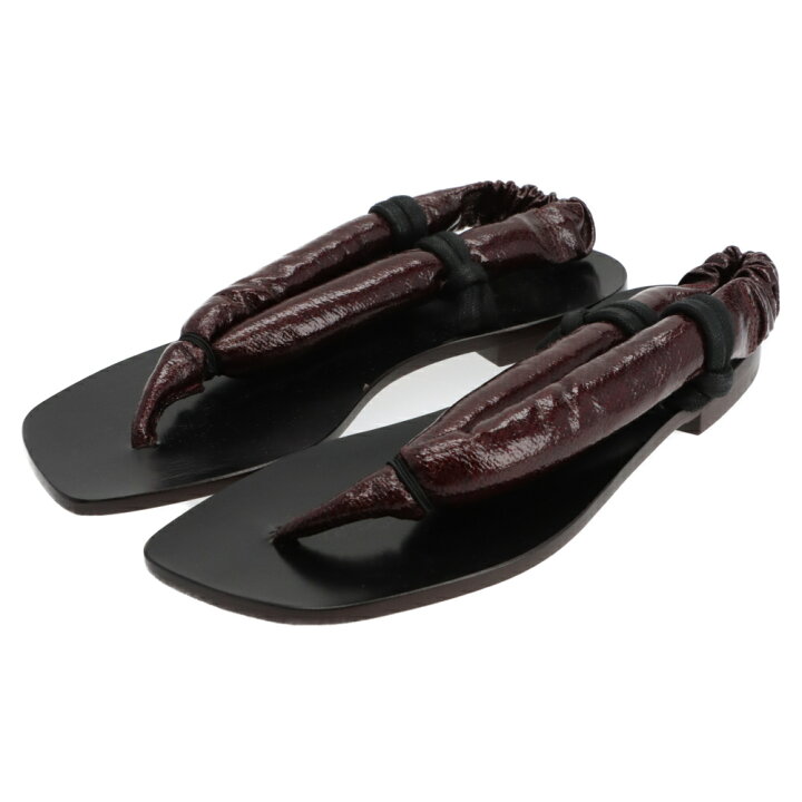 楽天市場】LEMAIRE(ルメール) サイズ:38 Cloth Sandals レザーフラット  