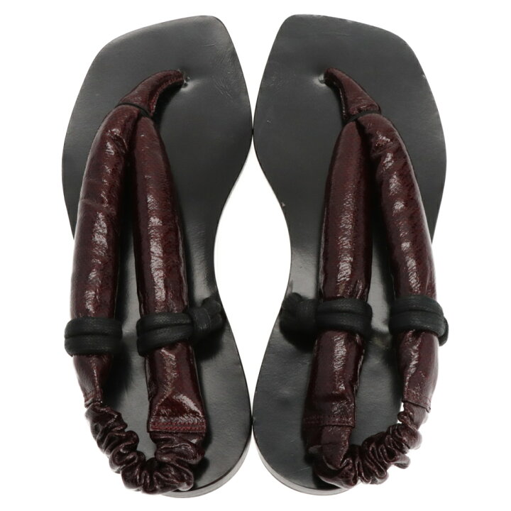 楽天市場】LEMAIRE(ルメール) サイズ:38 Cloth Sandals レザーフラット  