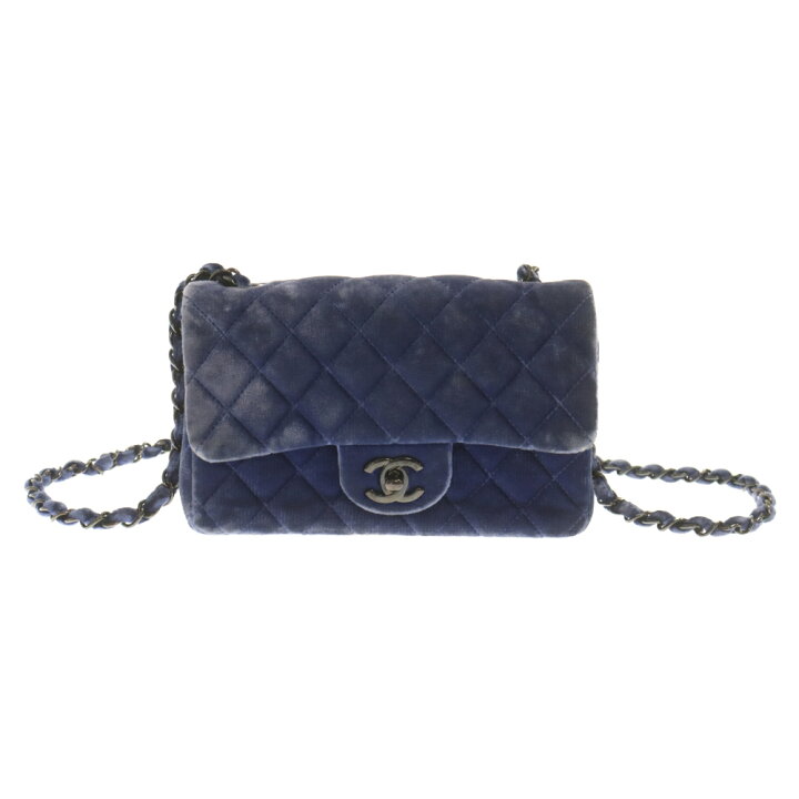 楽天市場】CHANEL(シャネル) 14年製 ミニマトラッセ20 ベロア シングル  