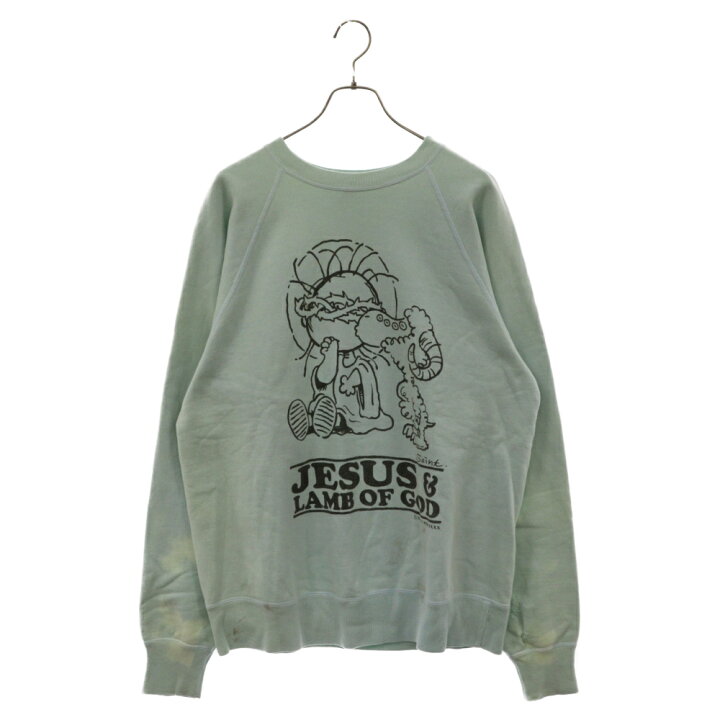 楽天市場】SAINT MICHAEL(セントマイケル) サイズ:L 23AW JESUS CREW 