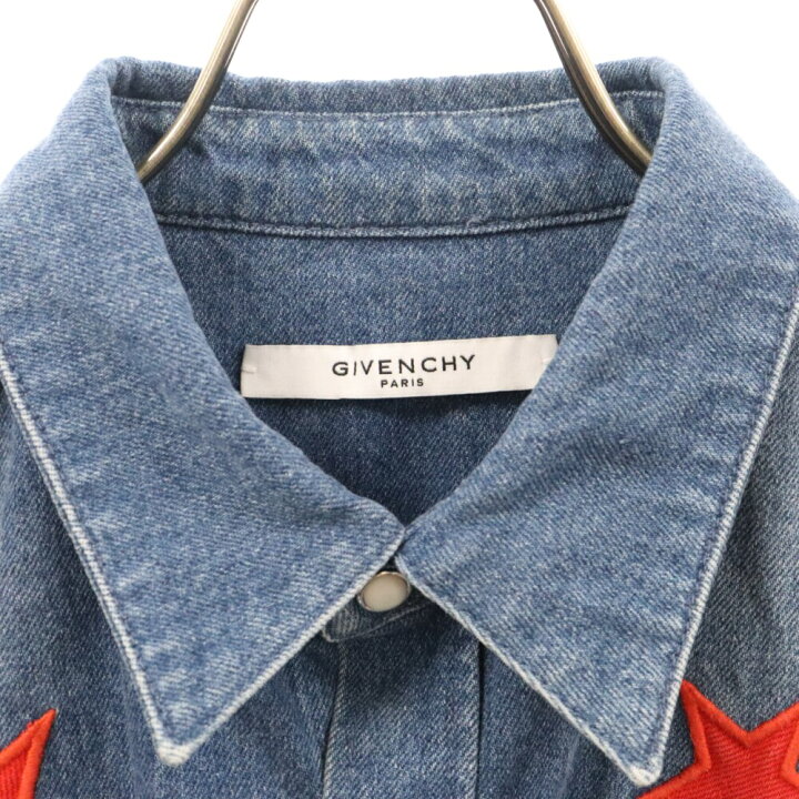 楽天市場】GIVENCHY(ジバンシィ) サイズ:M 17AW STAR PATCH DENIM 