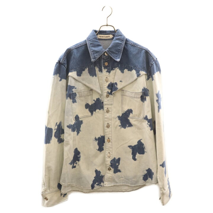 楽天市場】NAMACHEKO(ナマチェコ) サイズ:L ブリーチ加工デニムシャツ  
