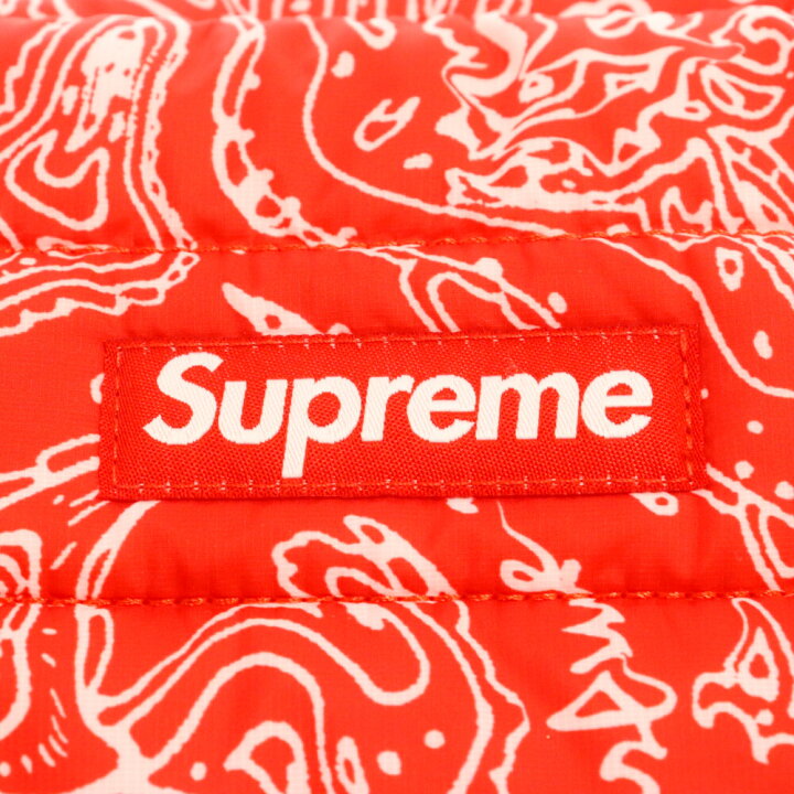 supreme ポーチバンダナ柄ペイズリー