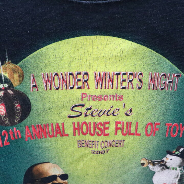 楽天市場】VINTAGE(ヴィンテージ) サイズ:M 00s STEVI WONDER TEE
