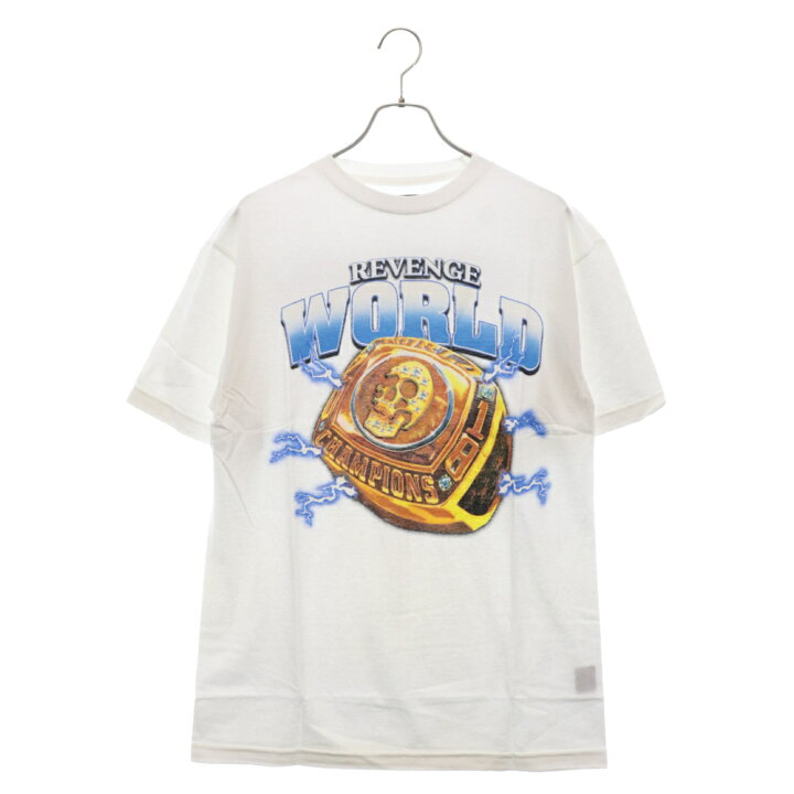 楽天市場】REVENGE(リベンジ) サイズ:M スカルロゴプリントTシャツ 