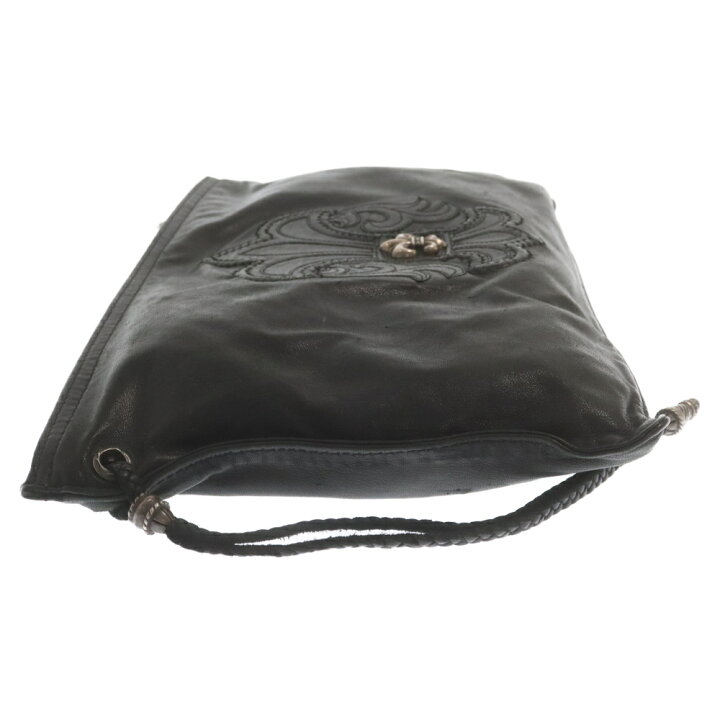 楽天市場】CHROME HEARTS(クロムハーツ) FLAT BAG W/SILVER BS FLEUR  