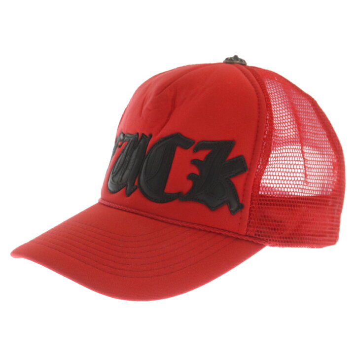 楽天市場】CHROME HEARTS(クロムハーツ) TRUCKER CAP レザーパッチ 