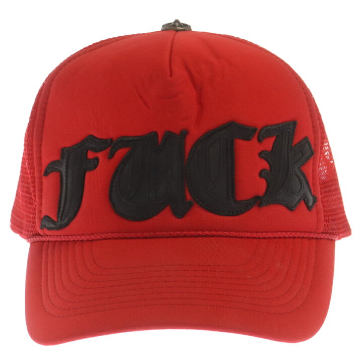 楽天市場】CHROME HEARTS(クロムハーツ) TRUCKER CAP レザーパッチ 