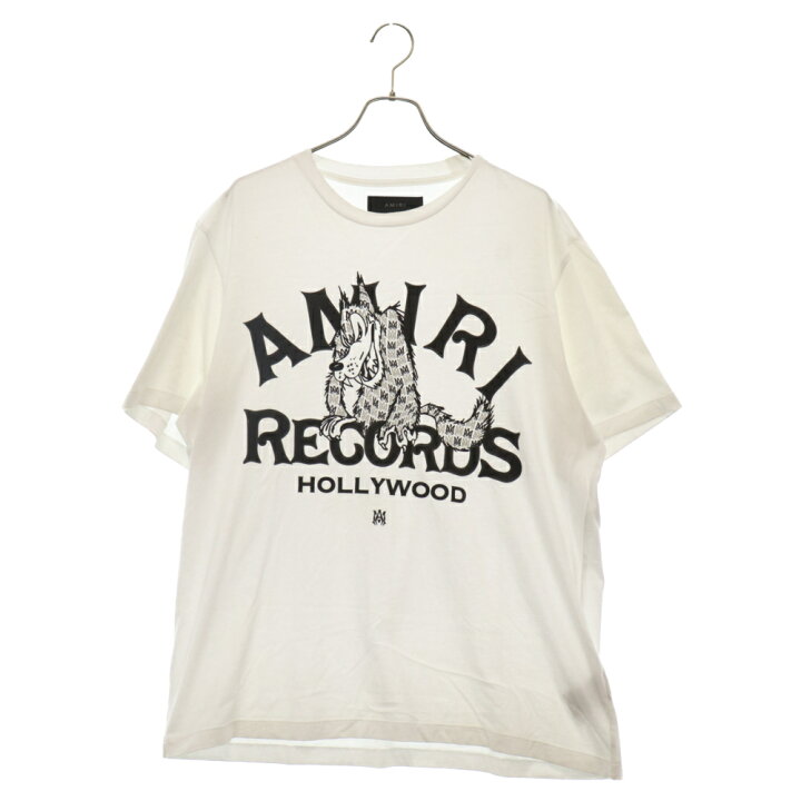 楽天市場】AMIRI(アミリ) サイズ:L Records Wolf T-Shirt ウルフ 