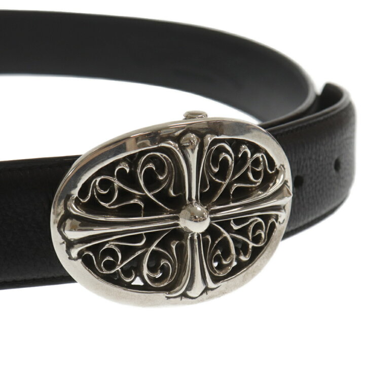 楽天市場】CHROME HEARTS(クロムハーツ) サイズ:38 OVAL CROSS STRAP1 