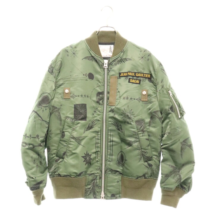 楽天市場】Sacai(サカイ) サイズ:1 21AW×Jean Paul Gaultier Print MA 