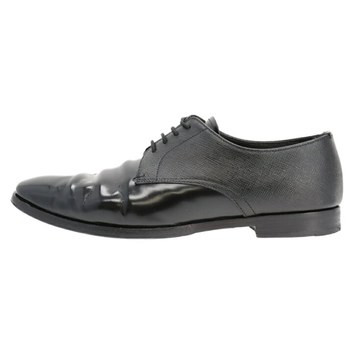 楽天市場】PRADA(プラダ) サイズ:5 レザーブラッシュレースアップ 