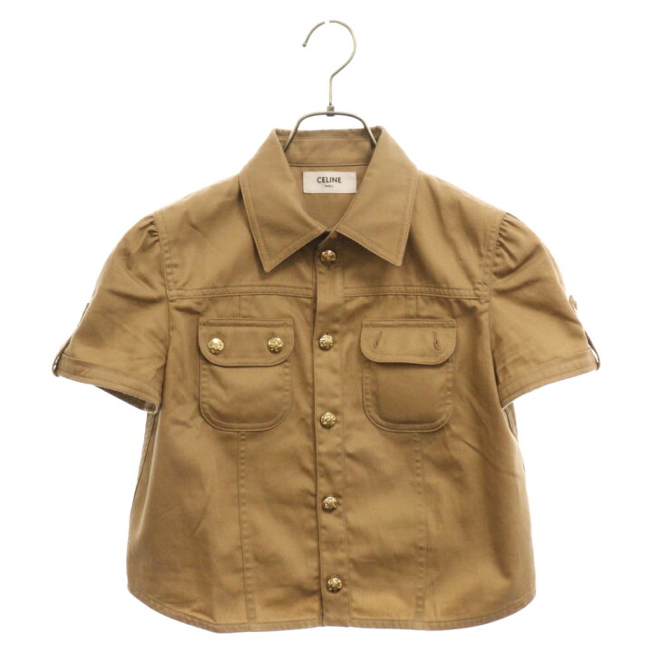 楽天市場】CELINE(セリーヌ) サイズ:34 24SS Cotton Twill Cropped 