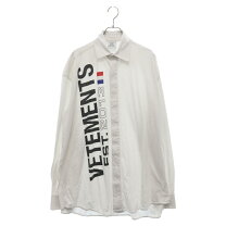 楽天市場】vetements（ブランドヴェトモン）（カジュアルシャツ  