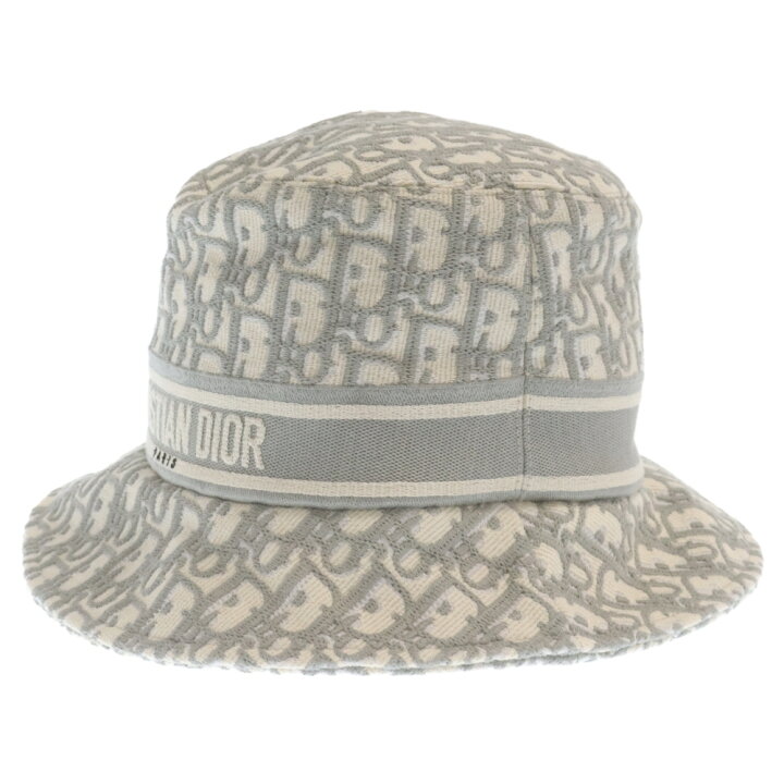 楽天市場】DIOR(ディオール) サイズ:57 Oblique Bucket Hat 