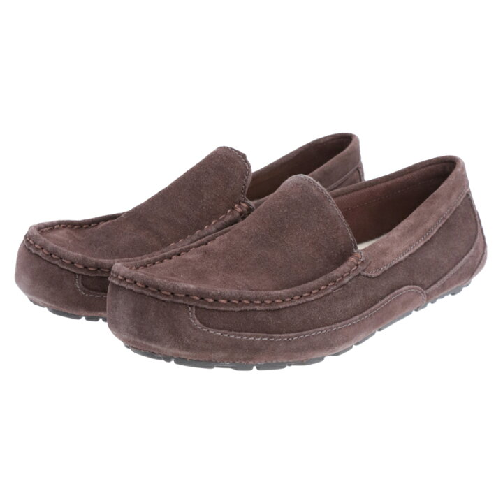 楽天市場】UGG(アグ) サイズ:26.0cm スウェード モカシン ローファー 