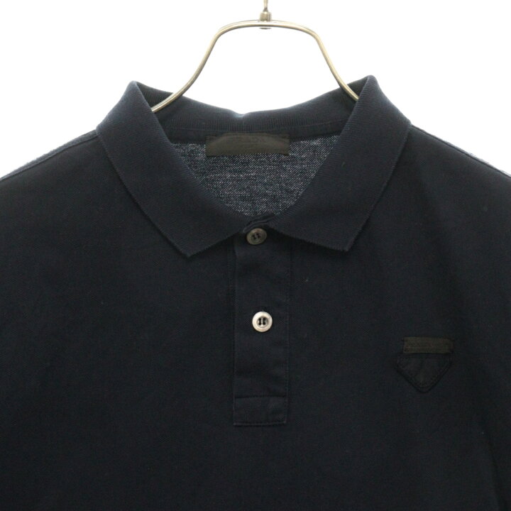 楽天市場】PRADA(プラダ) サイズ:M トライアングルロゴ 半袖ポロシャツ  