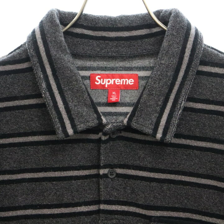 楽天市場】SUPREME(シュプリーム) サイズ:XL 24SS Stripe Terry S/S 