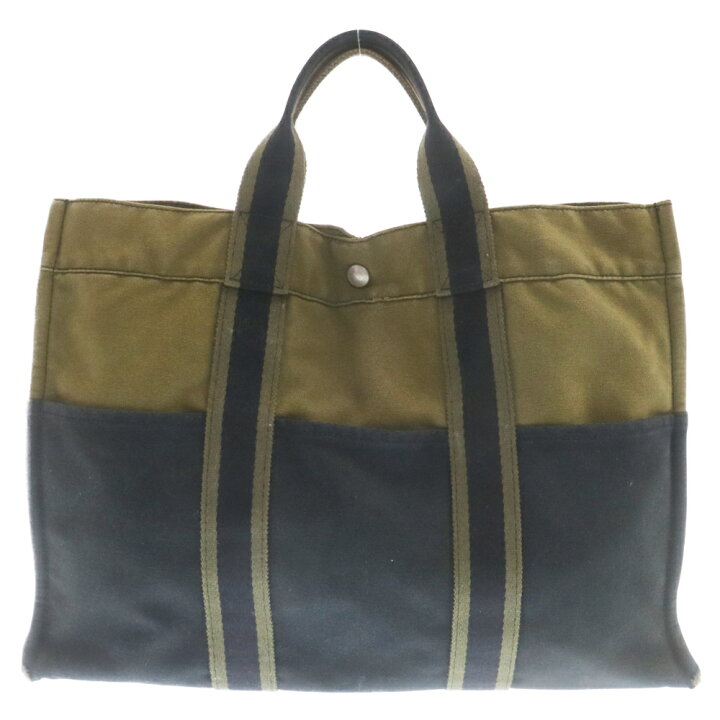 楽天市場】HERMES(エルメス) サイズ:GM フールトゥ GM キャンバス 