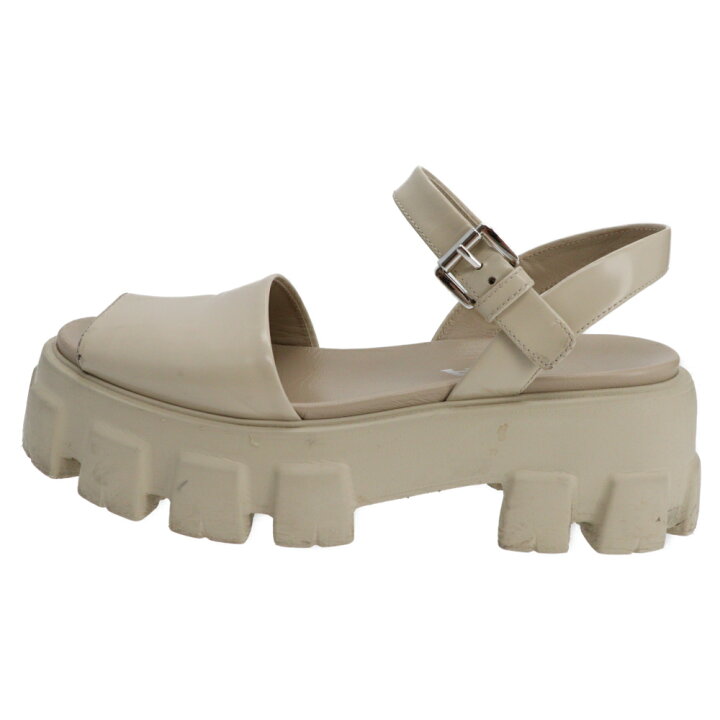 楽天市場】PRADA(プラダ) サイズ:37.5 モノリス ブラッシュドレザー  