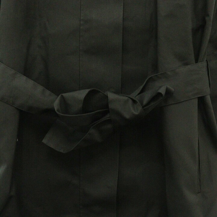 FERRAGAMO フェラガモ Poplin Contrast トレンチコート ベルト付き  