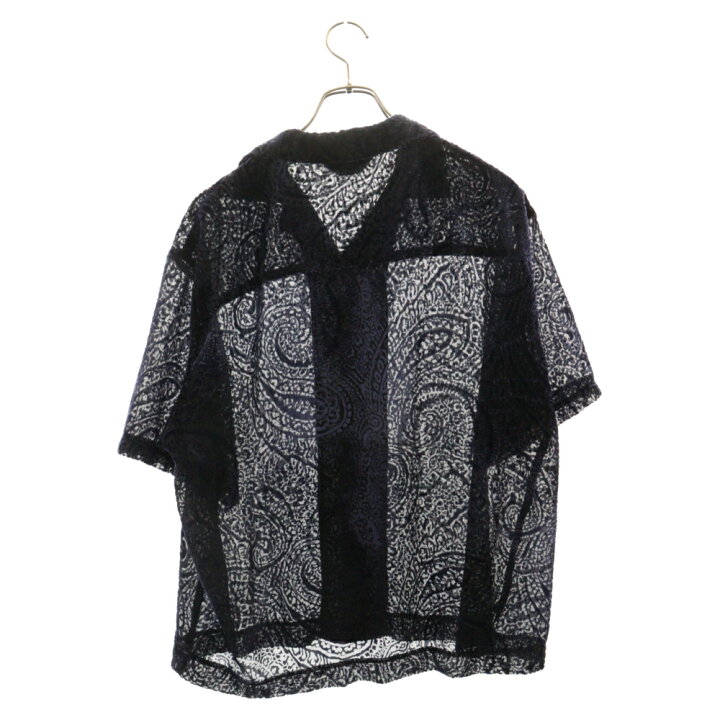 JieDa (ジエダ) LACE 通お SHIRT S/SIVORY）1 シアーシャツ