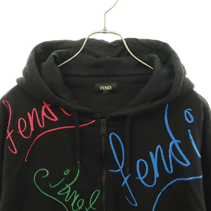 楽天市場】FENDI(フェンディ) サイズ:L 21AW ARTIST ALLOVER HOODIE 
