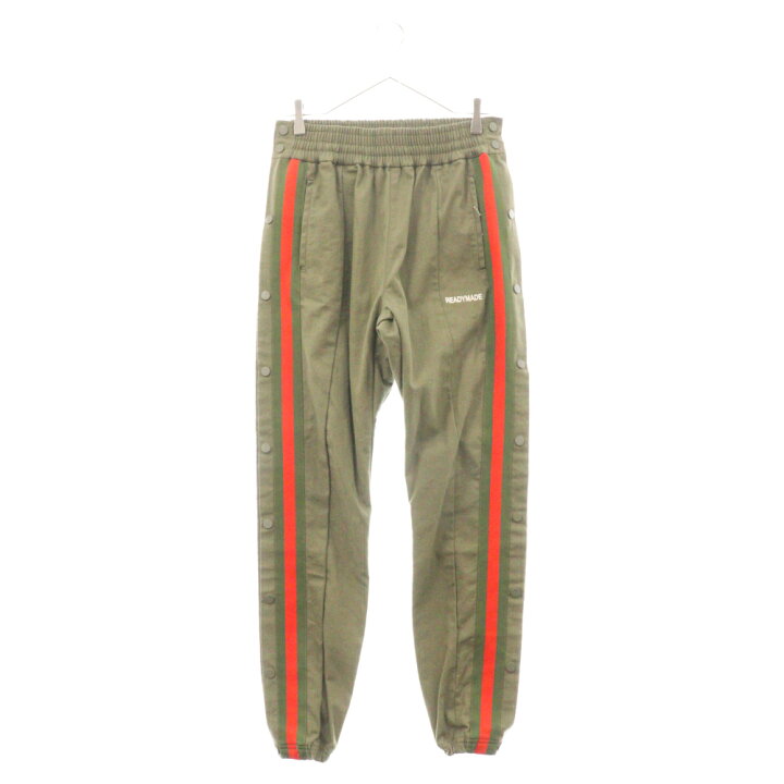 楽天市場】READY MADE(レディメイド) SIDE SNAP TRACK PANTS サイド 