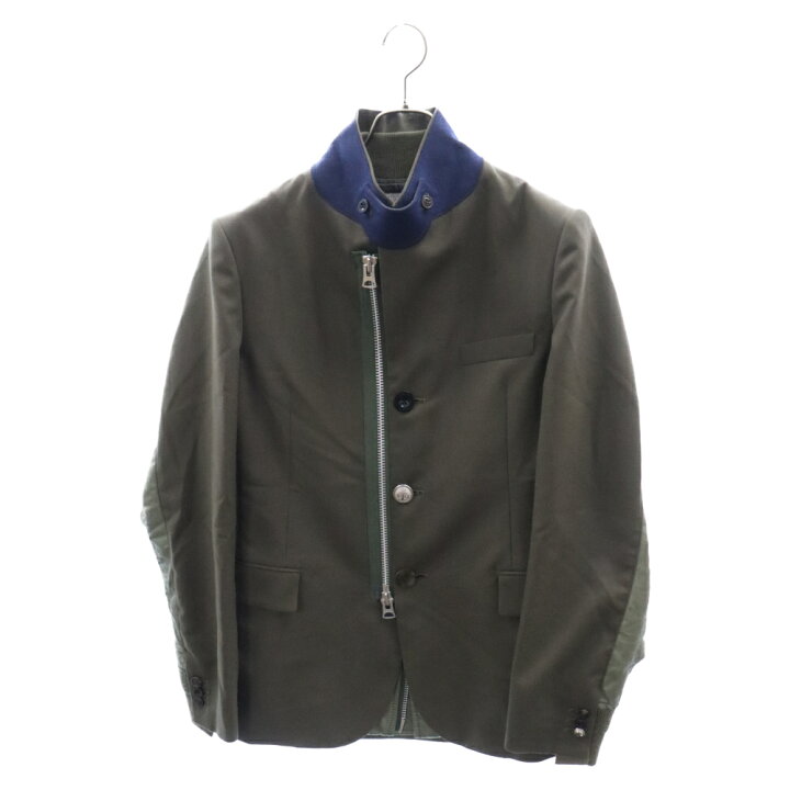 楽天市場】Sacai(サカイ) サイズ:1 21SS SUITING MA-1 ドッキング 