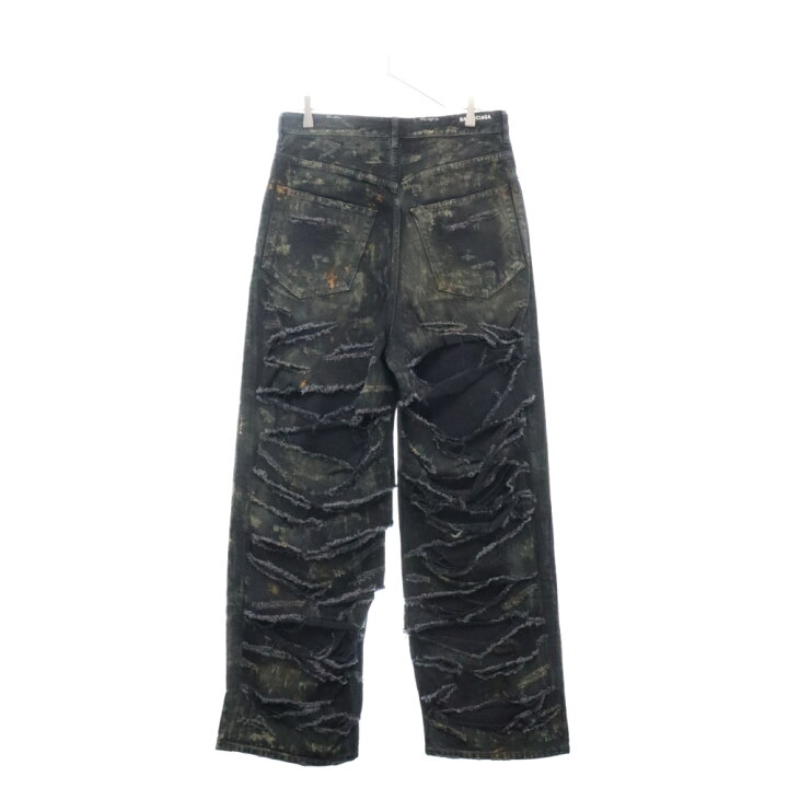 楽天市場】BALENCIAGA(バレンシアガ) サイズ:XS 23SS SUPER DESTROYED 