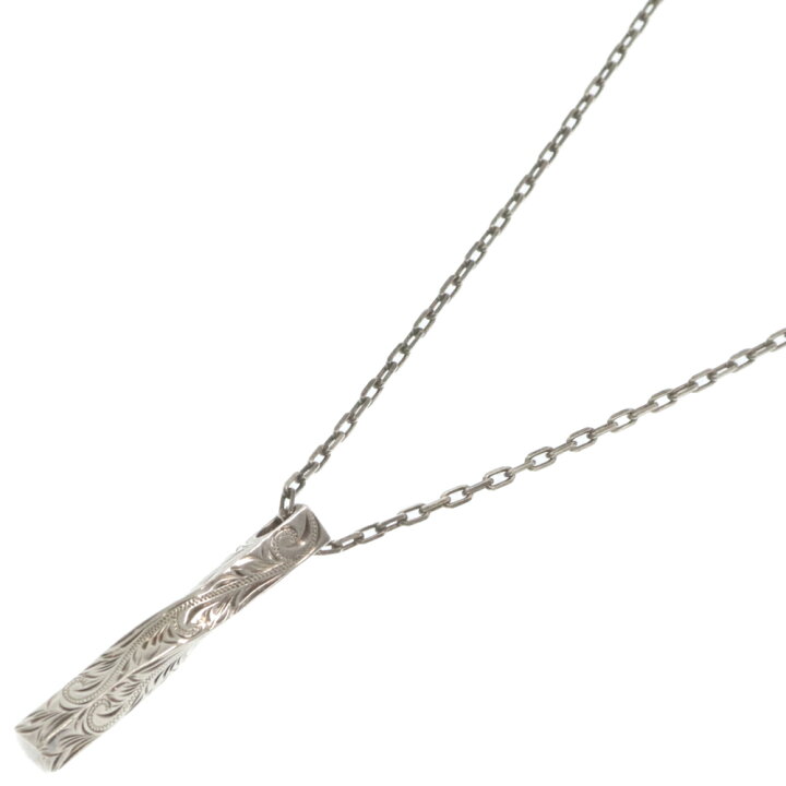 楽天市場】Lono(ロノ) カービング バーネックレス シルバー【中古  