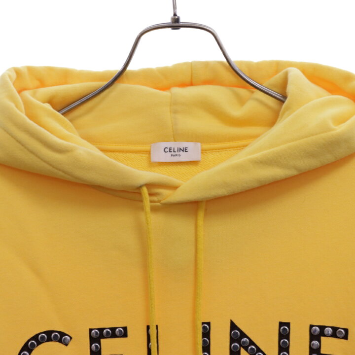 楽天市場】CELINE(セリーヌ) サイズ:S 22SS STUDS LOGO HOODIE 