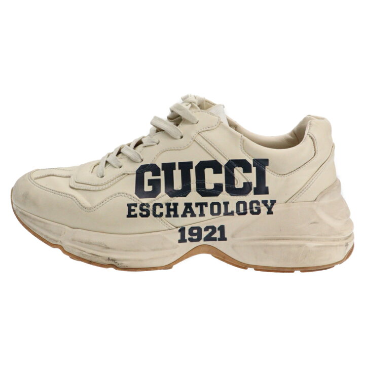 楽天市場】GUCCI(グッチ) サイズ:9 RHYTON ライトン 25 ロゴ 