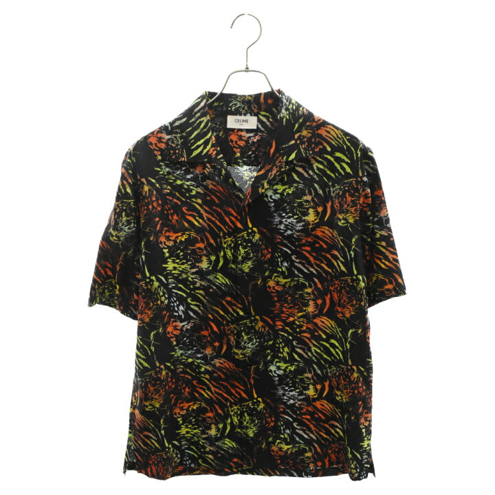 楽天市場】CELINE(セリーヌ) サイズ:37 23SS HAWAIIAN S/S SHIRT 