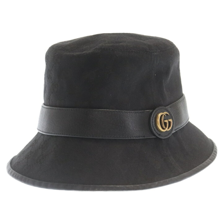楽天市場】GUCCI(グッチ) サイズ:M 20SS GG Canbas Fedora Hat GG 