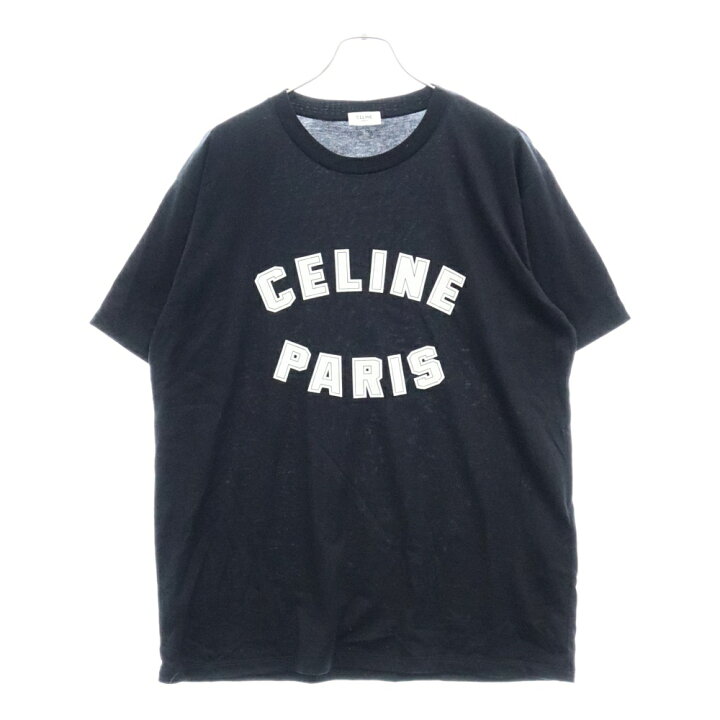 楽天市場】CELINE(セリーヌ) サイズ:L ロゴプリント ルーズ 半袖T 