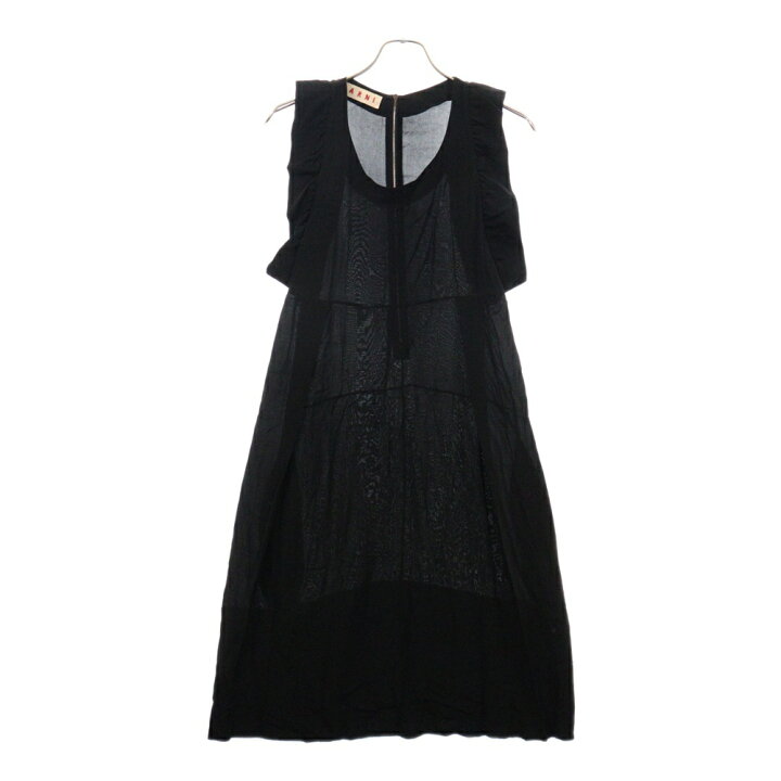 楽天市場】MARNI(マルニ) サイズ:36 Frill one-piece フリルスリーブ  