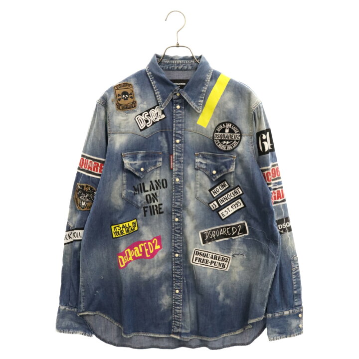 楽天市場】DSQUARED2(ディースクエアード) サイズ:44 19SS パッチ 