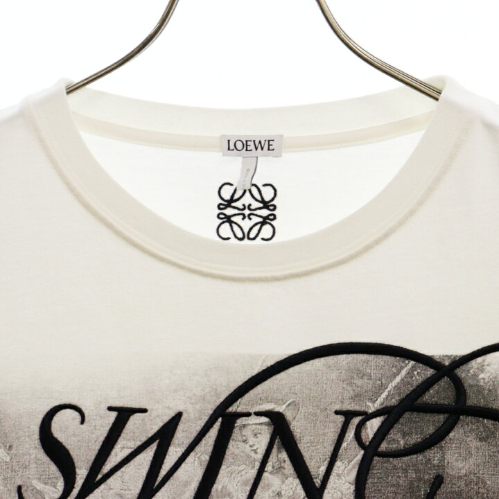 楽天市場】LOEWE(ロエベ) サイズ:M SWING 刺繍 半袖 Tシャツ  