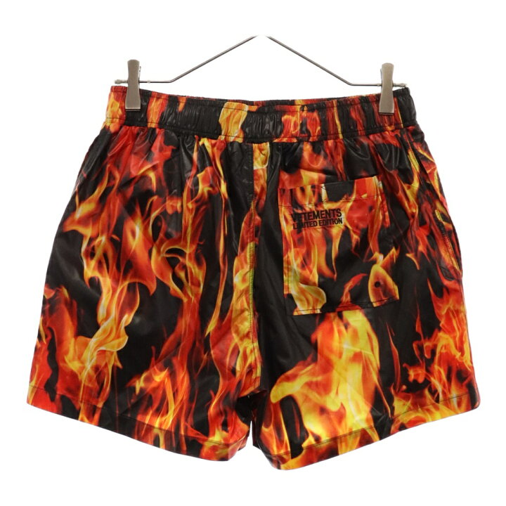 楽天市場】VETEMENTS(ヴェトモン) サイズ:S 22SS Fire Swim Shorts 