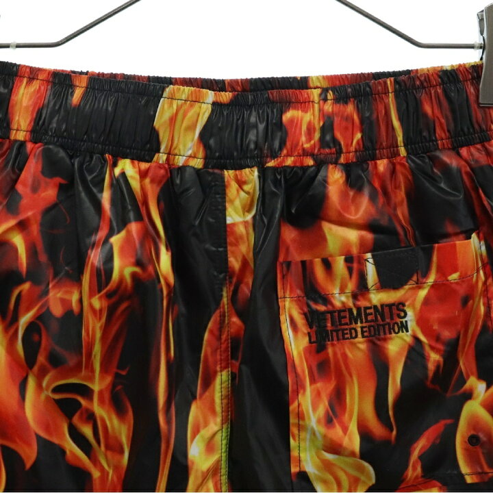 楽天市場】VETEMENTS(ヴェトモン) サイズ:S 22SS Fire Swim Shorts 