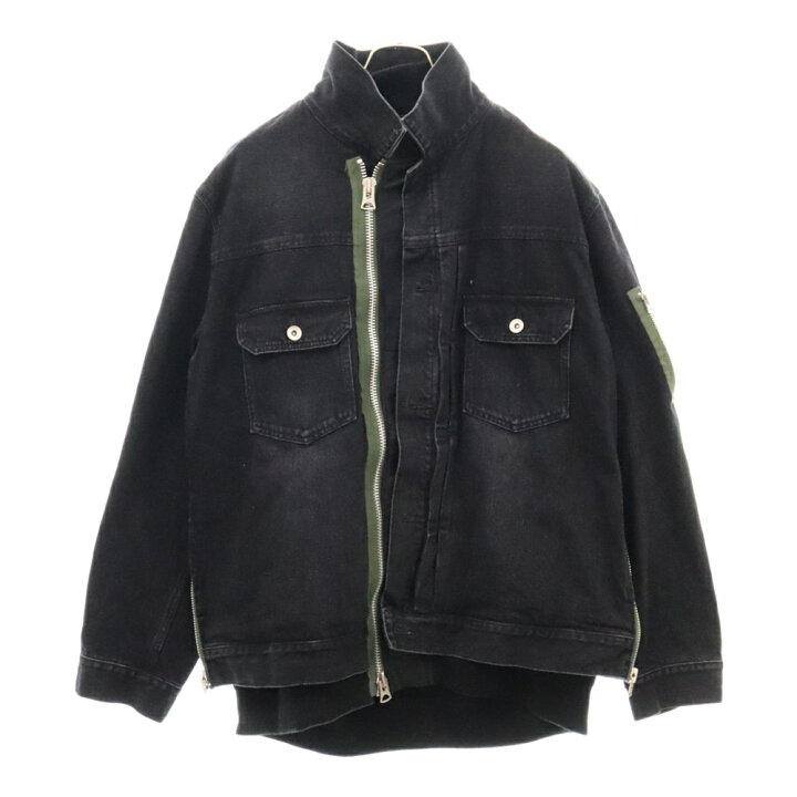 楽天市場】Sacai(サカイ) サイズ:3 24SS DENIM BLOUSON MA-1 