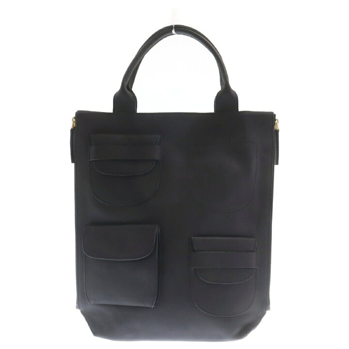 楽天市場】MARNI(マルニ) マルチポケット レザー トートバッグ  